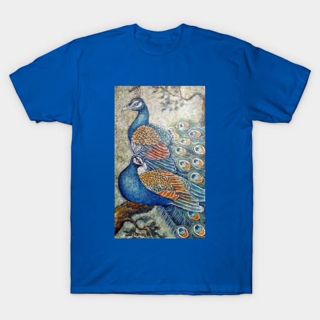 a pair of peacock T-Shirt by Yudi's-Craft